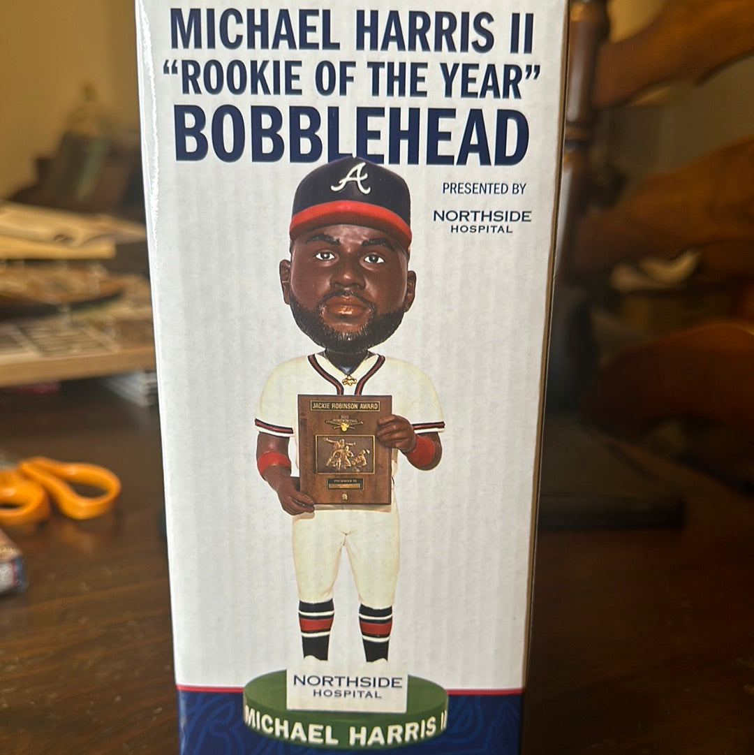 Michael Harris II “2022 ROTY” Bobblehead (2023) – The “Real A.T.L”  Memorabilia