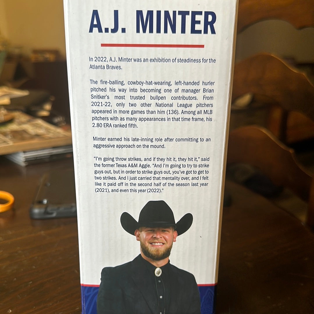 A.J Minter “Cowboy” Bobblehead (2023)