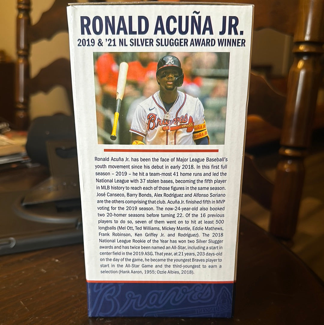 Ronald Acuña “Batflip” Bobblehead (2022 & 2023)