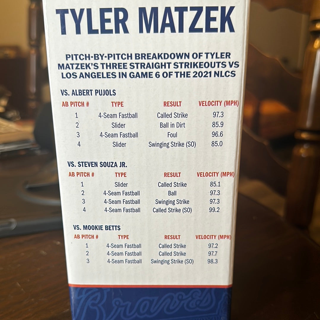 Tyler Matzek Bobblehead (2022)