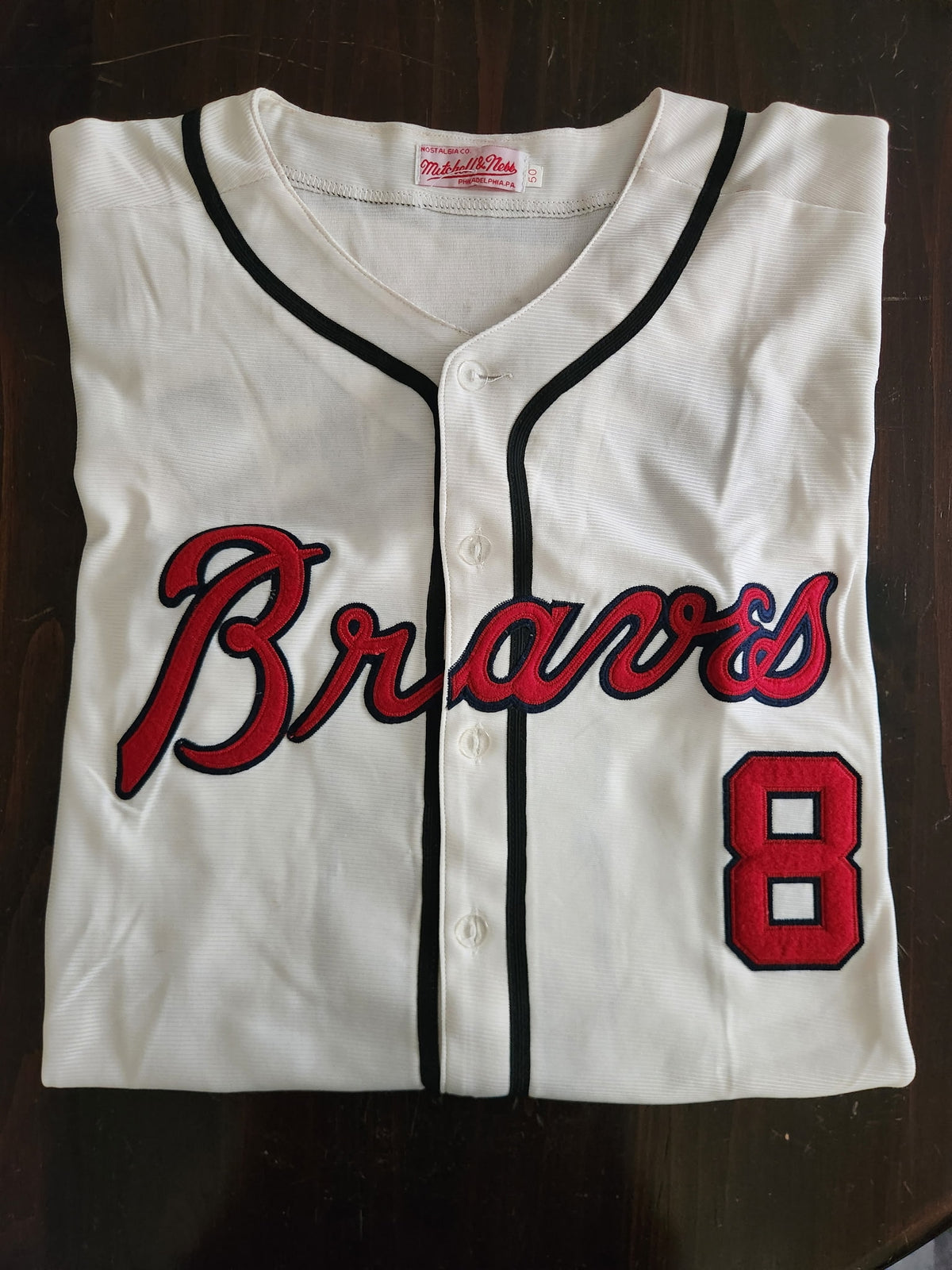 Bob Uecker Braves Jersey