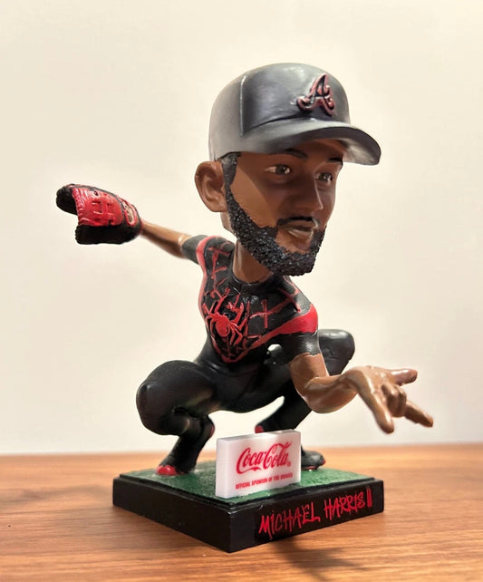 Michael Harris II “Spider-Man Miles Morales” Bobblehead SGA (2024)