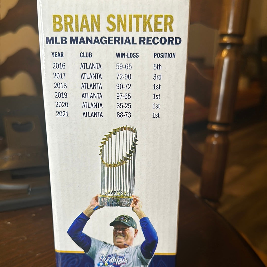 Brian Snitker Bobblehead (2022)